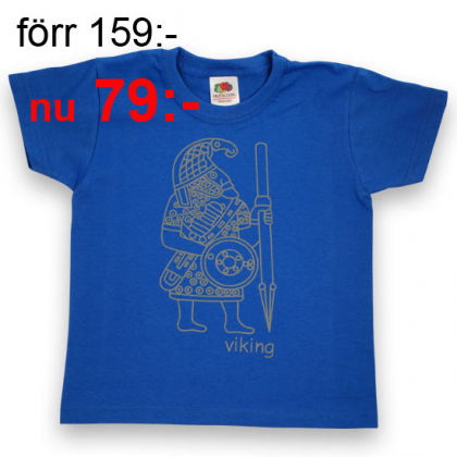 Barntrja  Vikingen Mrkbl i gruppen T-shirts / Barn hos Handfaste (1509r)
