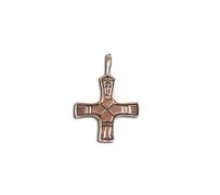 Bronskrucifix  2 cm