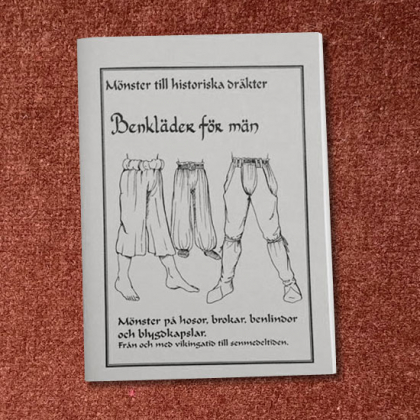 Vikingatida kldmnster  Benklder fr mn i gruppen  Accessoarer  / Kldmnster hos Handfaste (1306)