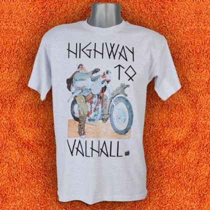 T-shirt Highway to Valhall in the group T-shirts / Adult at Handfaste (1437r)