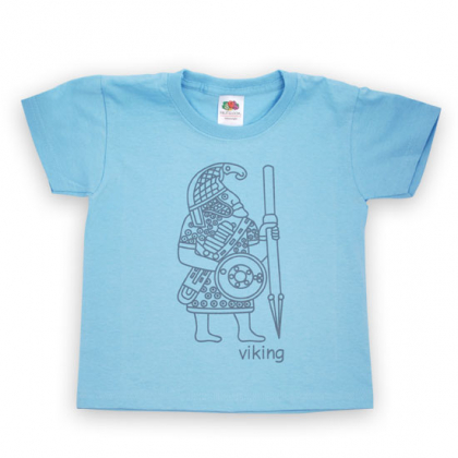  Barntröja Vikingen   i gruppen T-shirts / Barn hos Handfaste (1508r)