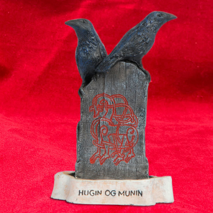 Hugin och Munin i gruppen Present  / Viking hos Handfaste (2558)