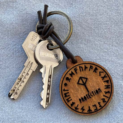  Nyckelring   Bindruna Skydd    i gruppen Present  / Nyckelringar hos Handfaste (2790)