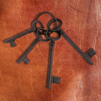 The dungeon keys in the group Iron & wood / Hardware at Handfaste (3175)