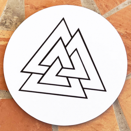 Coasters   Odens knot in the group Gift  / Assorted at Handfaste (3421)