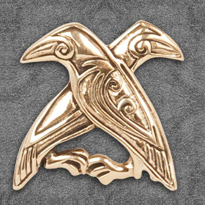 Pendant Hugin and Munin in the group Jewellery / Viking pendants at Handfaste (42114)