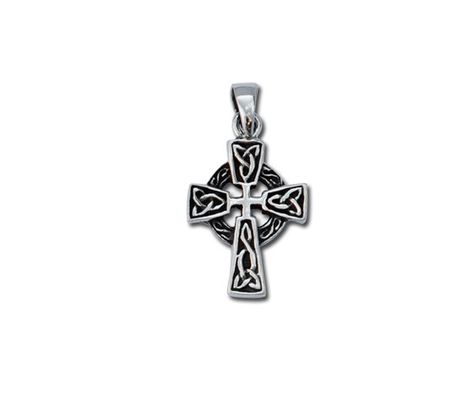 Silverhnge keltisk kors 1,8 cm i gruppen Smycken / Kors hos Handfaste (4250)