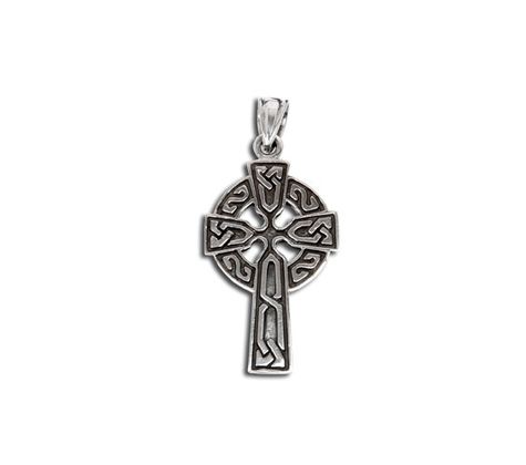 Silver keltisk kors   3,5 cm i gruppen Smycken / Kors hos Handfaste (4263)