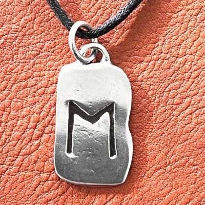 Silverhnge  Hstrunan  2,5 cm i gruppen Smycken / Runamuletter hos Handfaste (4449)