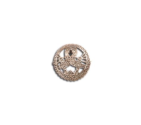 Bronsbrosch  Fglar 2,5 cm i gruppen  Accessoarer  / Mantelspnnen och broscher hos Handfaste (4605)