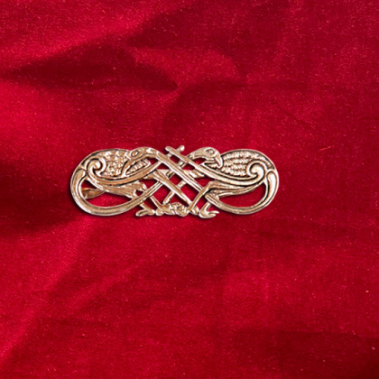 Bronze brooch 1,2 x 4 cm in the group Jewellery / Brooches and pins at Handfaste (4621)