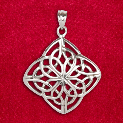 Silverhänge  3 cm i gruppen Smycken / Keltiska hängsmycken hos Handfaste (4702)