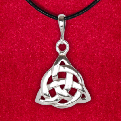 Silverhänge  2 cm i gruppen Smycken / Keltiska hängsmycken hos Handfaste (4704)