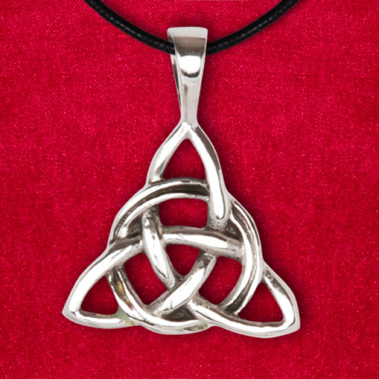 Silverhänge  Evighet  3 cm i gruppen Smycken / Keltiska hängsmycken hos Handfaste (4706)