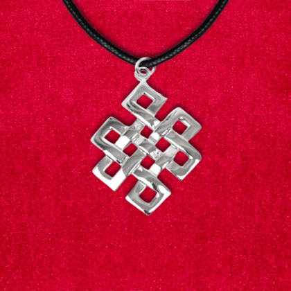 Silverh�nge  2 cm i gruppen Smycken / Keltiska h�ngsmycken hos Handfaste (4716)