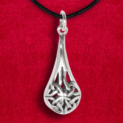 Silverhänge  3 cm i gruppen Smycken / Keltiska hängsmycken hos Handfaste (4719)