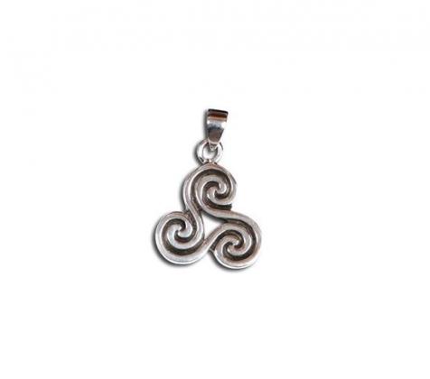 Silverhänge  2,5 cm i gruppen Smycken / Keltiska hängsmycken hos Handfaste (4729)