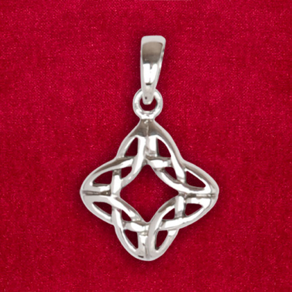 Silverhänge  1,7 cm i gruppen Smycken / Keltiska hängsmycken hos Handfaste (4732)