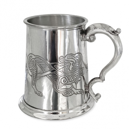 Pewter tankard   Fenris in the group Horn and tankards / Tankards and glass at Handfaste (5024)