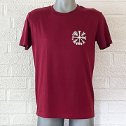 T-shirt  Vgvisare Burgundy