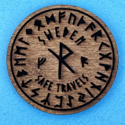 Kylskpsmagnet  Bindruna  Resor  