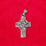 Silver keltisk kors   2,5 cm