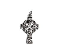 Silver keltisk kors   4 cm
