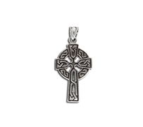 Silver keltisk kors   3,5 cm