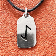 Silverhnge   Idegransrunan  2,5 cm
