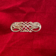 Bronze brooch 1,2 x 4 cm