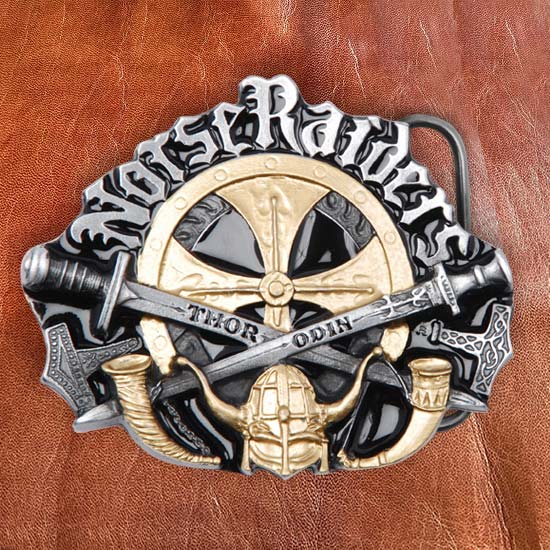 raiders belt buckle