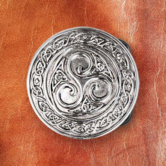 Belt buckle  Triskelion