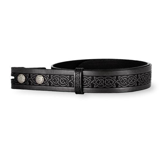 Leather belt
