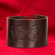 Brown leather wristband Brown leather wristband
