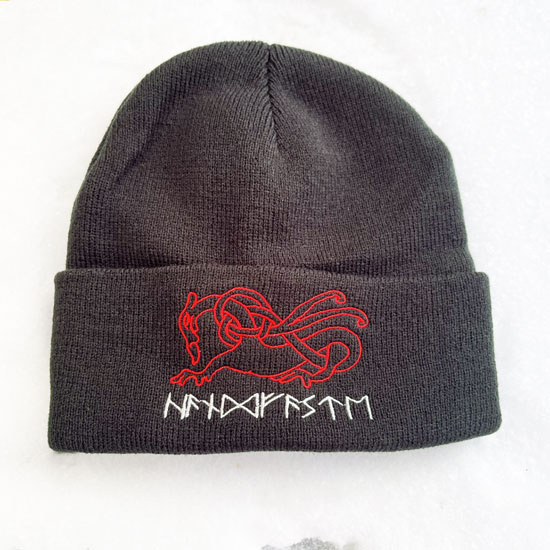 Grey beanie hat  Handfaste