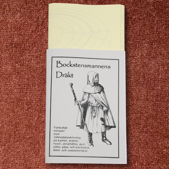 Medeltida kl�dm�nster  Bockstensmannens dr�kt