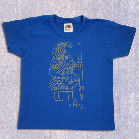  Barntr�ja  Vikingen M�rkbl�