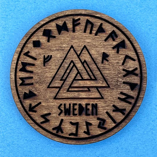 Fridge magnet  Odens knot