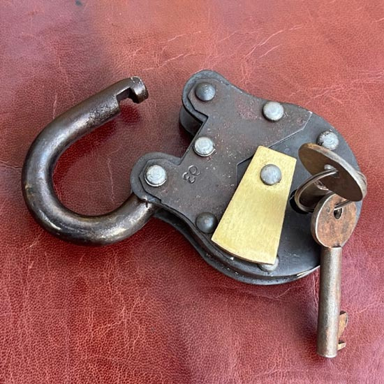 Medieval padlock