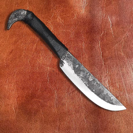 Handforged celtic knife