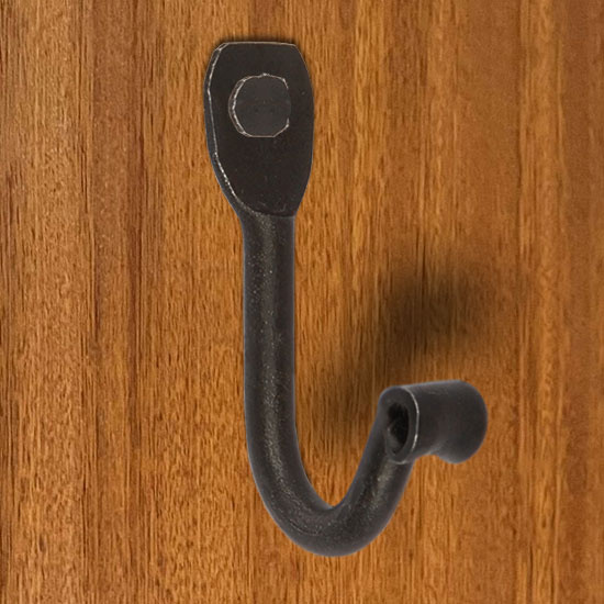 Small handforged iron hook