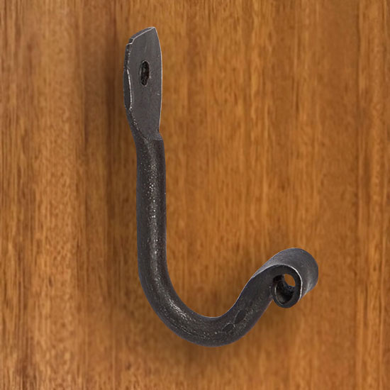 Small handforged iron hook