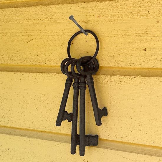 F�ngelseh�lans j�rnnycklar 