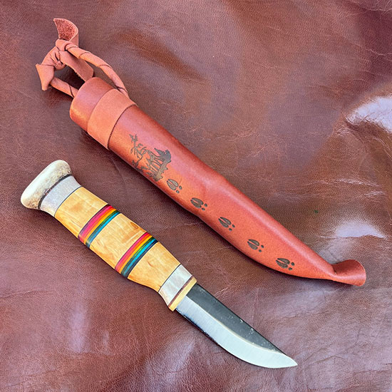 Knife Northern lights