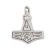Thors hammer  Gotland  3.5 cm. Thors hammer  Gotland  3.5 cm.