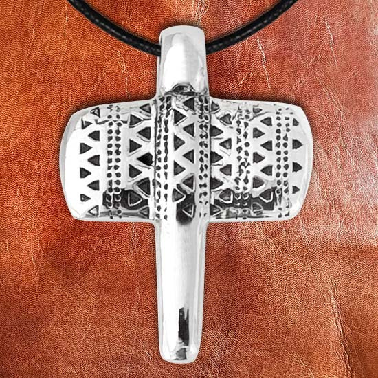 Silver Thors hammer  