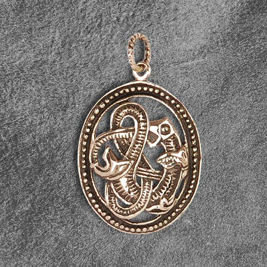 Bronsh�nge  Rundjur  3 cm