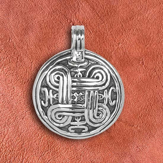 Silverh�nge St Hans Kors  2 cm