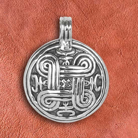 Silverh�nge  St Hans Kors 3 cm