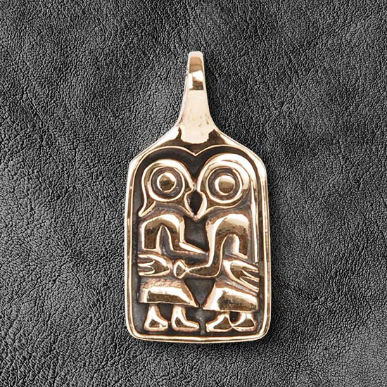 Bronsh�nge  k�rlekspar 3.cm